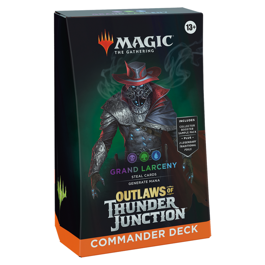 Magic the Gathering CCG: Grand Larceny - Outlaws of Thunder Junction Commander Deck