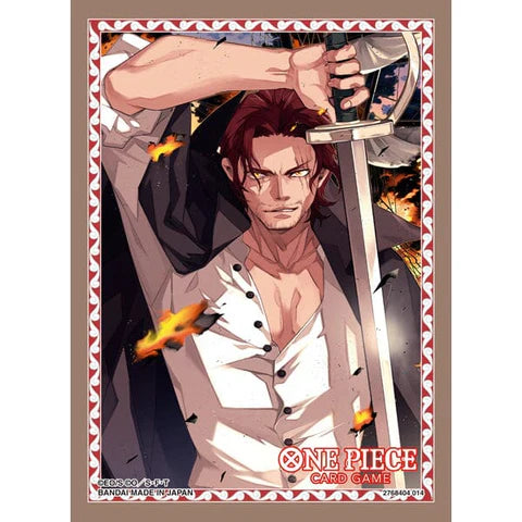 One Piece TCG - Official Sleeves - 70ct - SHANKS