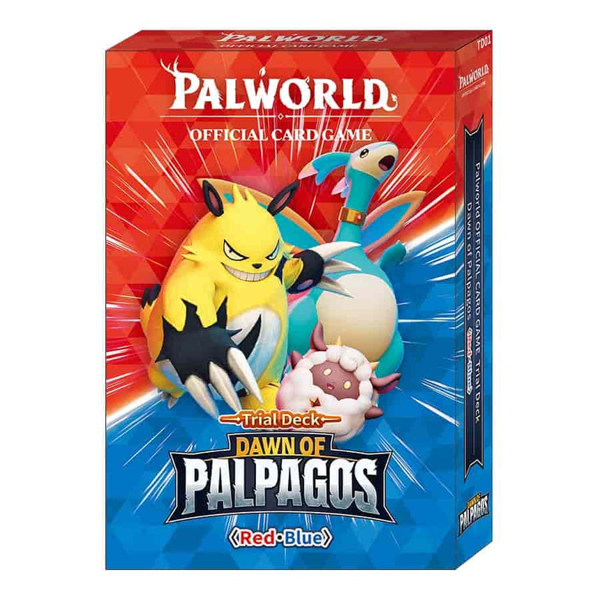 Palworld Official Card Game: Dawn of Palpagos - Red/Blue - Trial Deck