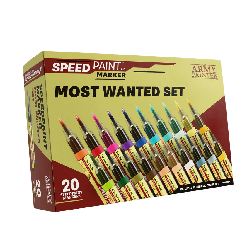 The Army Painter: Speedpaint Marker Most Wanted Set