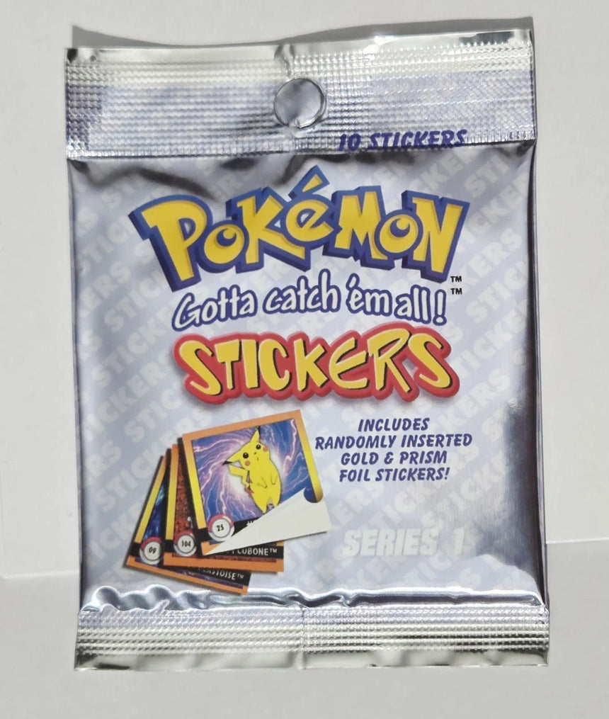 Pokemon 1999 Gotta Catch 'em All! Series 1 Stickers