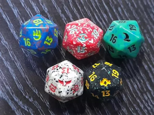 Tarkir Dragonstorm 5 Die Spindown Set