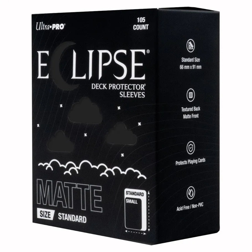 Ultra Pro Deck Protector: Eclipse: Matte Jet Black