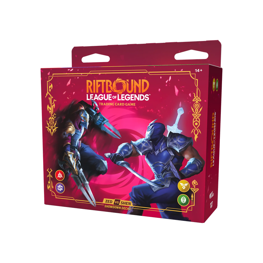 Riftbound: League of Legends TCG Vendetta Zed vs Shen Showdown Deck
