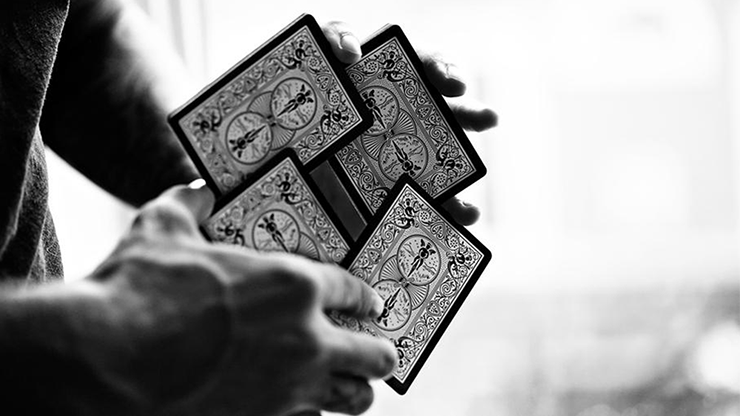 Bicycle Black Tiger Red - BAM Playing Cards (6229148237973)