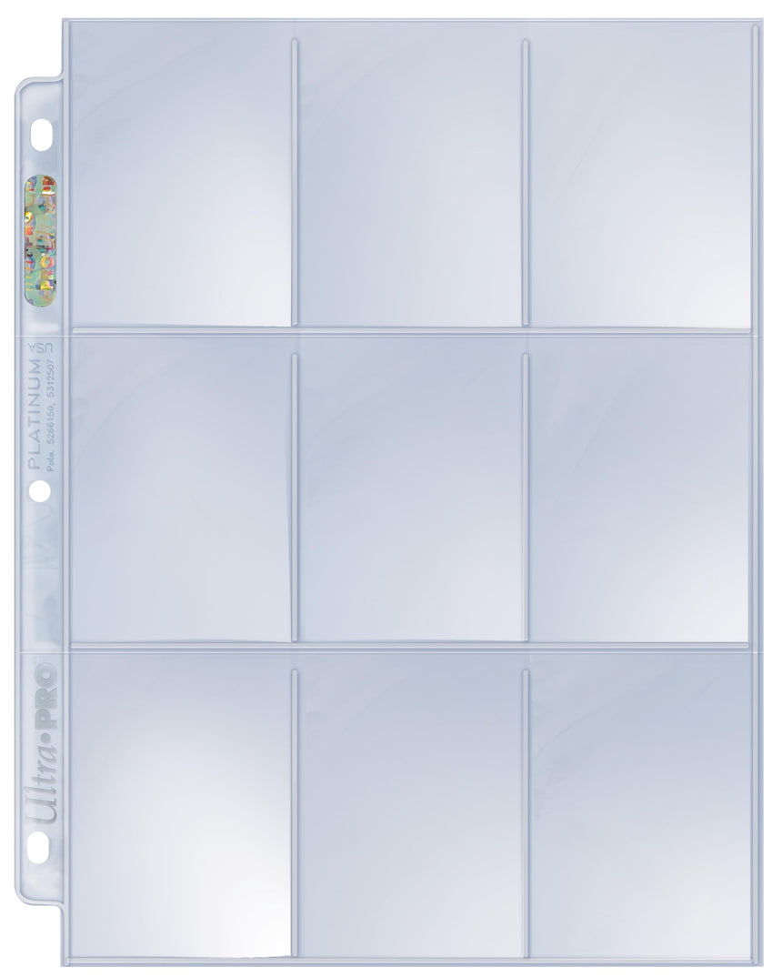 9 Pocket Card Pages (100) (7047295926421)