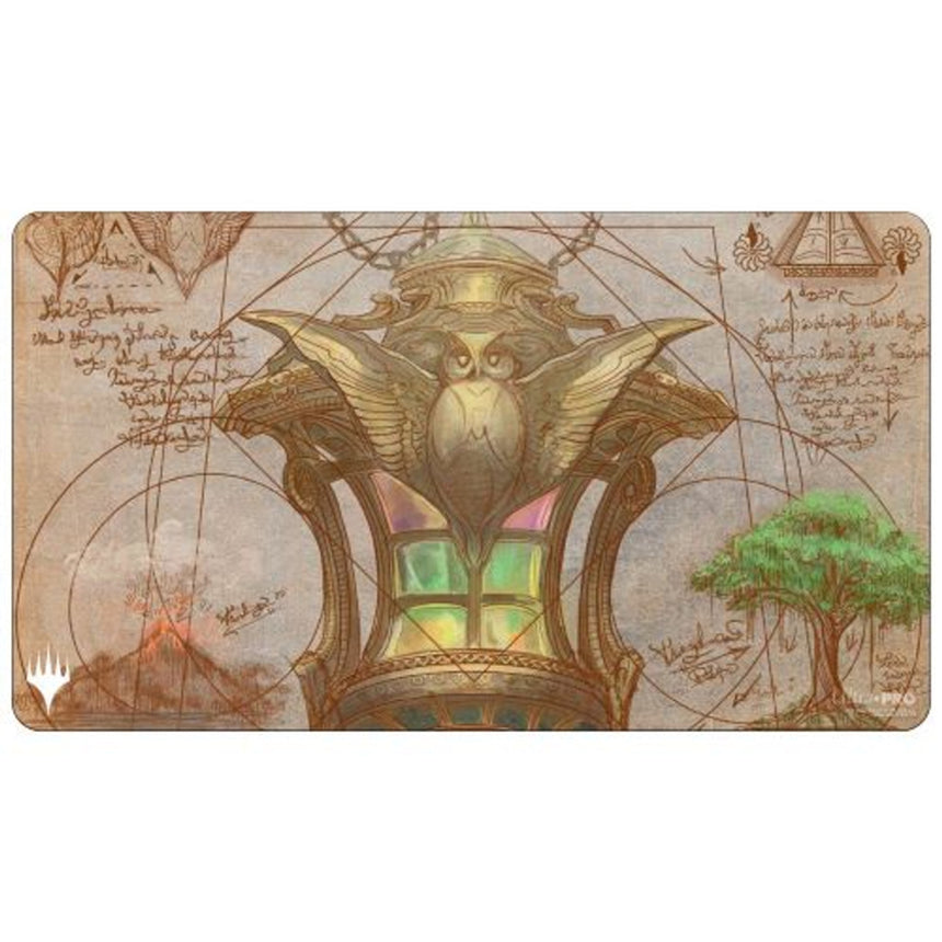 Magic the Gathering CCG: Brothers War Schematic Distributor Exclusive Playmat Line - V6
