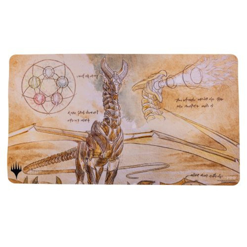 Magic the Gathering CCG: Brothers War Schematic Distributor Exclusive Playmat Line - V7