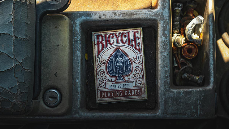 Bicycle 1900 Red - BAM Playing Cards (6229140242581)