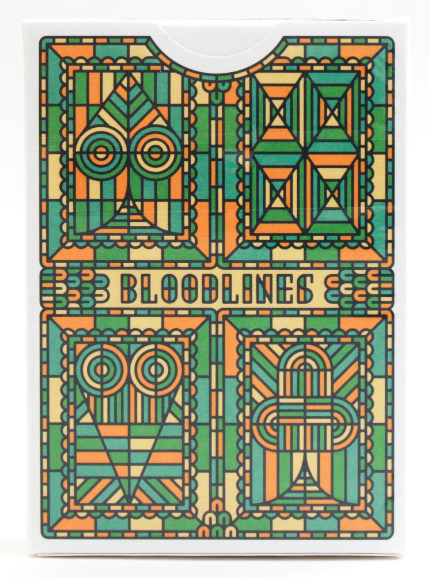 Bloodlines Green - BAM Playing Cards (5618722963605)