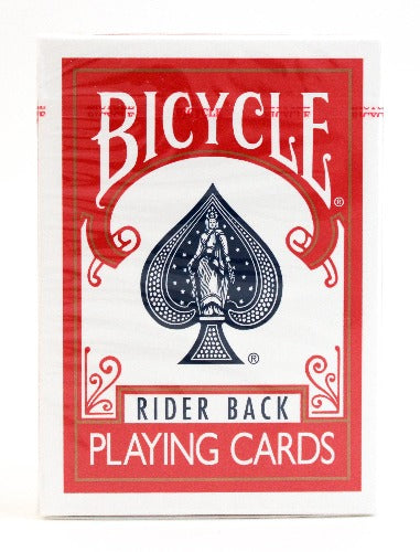 Bicycle Rider Back Red - BAM Playing Cards (5620134707349)