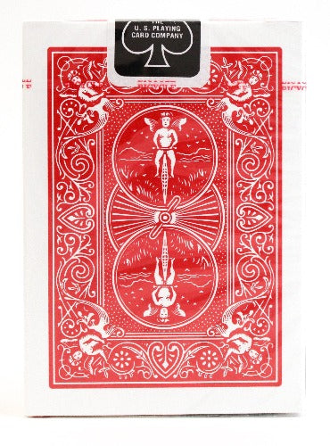 Bicycle Rider Back Red - BAM Playing Cards (5620134707349)