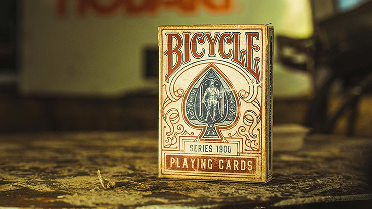 Bicycle 1900 Red - BAM Playing Cards (6229140242581)