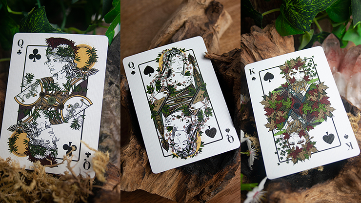 The Green Man Autumn - BAM Playing Cards (5710417690773)