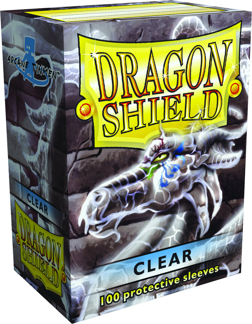Dragon Shields: (100) Clear (7043571515541)