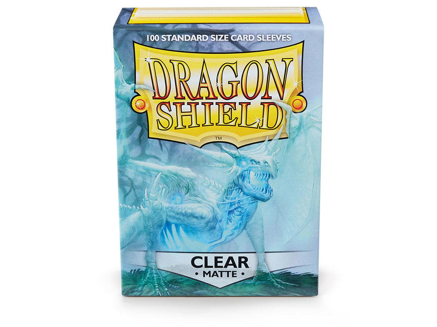 Dragon Shields: (100) Matte Clear (7108434231445)