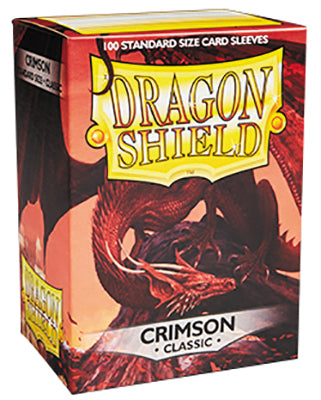 Dragon Shields: (100) Classic Crimson (7043572301973)