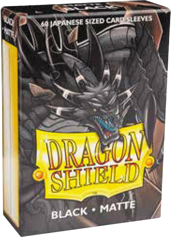Dragon Shields Japanese: (60) Matte Black (7077073322133)