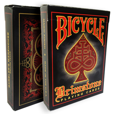 Bicycle Brimstone Deck (Red) (6660630413461)