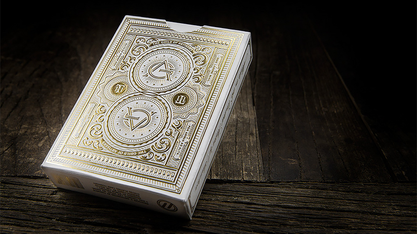 Artisan Playing Cards (White) - BAM Playing Cards (6348113150101)