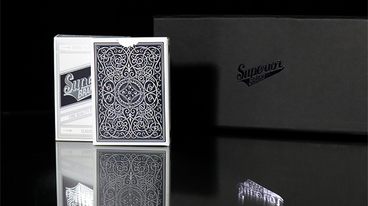 Superior (Black) Playing Cards (6386417795221)