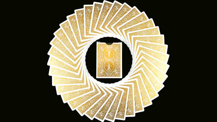 Bicycle MetalLuxe Gold Playing Cards Limited Edition - BAM Playing Cards (6365189341333)