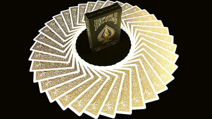 Bicycle MetalLuxe Gold Playing Cards Limited Edition - BAM Playing Cards (6365189341333)