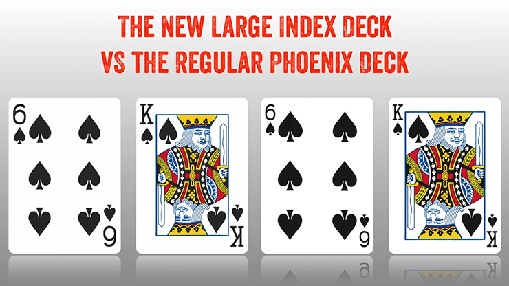 Phoenix Deck Large Index (Red) (6660629266581)
