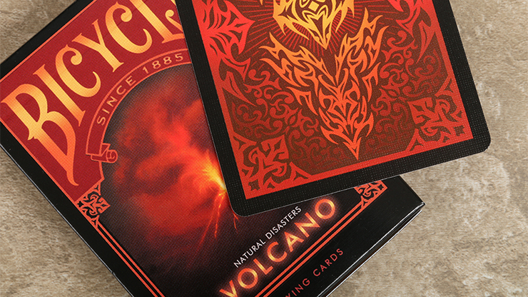 Bicycle Natural Disasters "Volcano" Playing Cards (6494326653077)