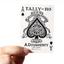 White Tally-Ho (Fan Back) Playing Cards (6467205693589)