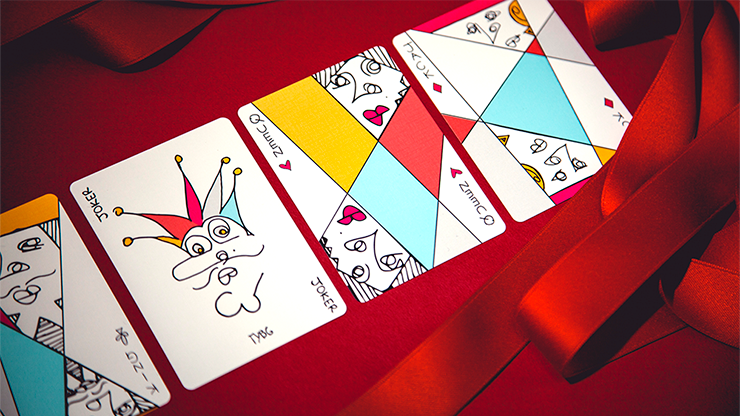 Red Stripe Playing Cards (6750779900053)