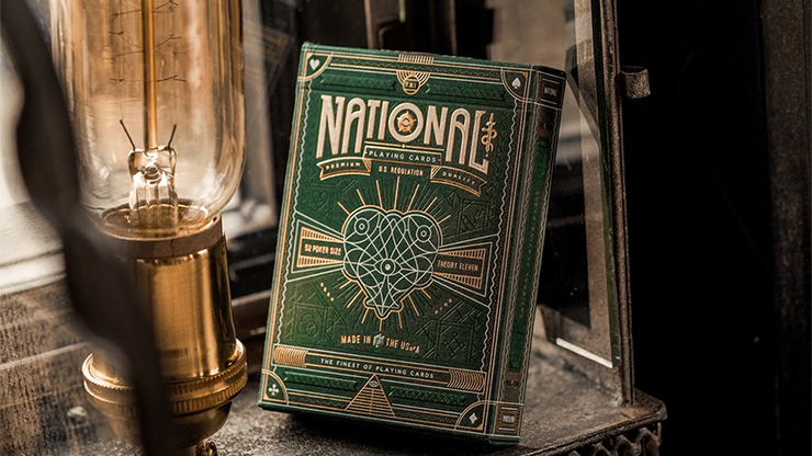 Green National Playing Cards (6306568568981)