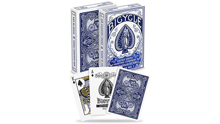 Bicycle AutoBike No. 1 (Blue) Playing Cards - BAM Playing Cards (6365192388757)