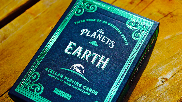 The Planets: Earth Playing Cards (6494319673493)