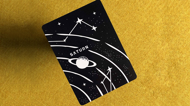 The Planets: Saturn Playing Cards (6494317969557)