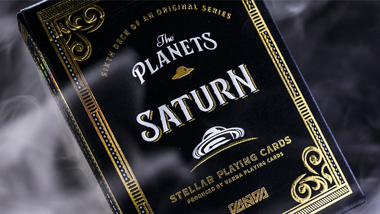 The Planets: Saturn Playing Cards (6494317969557)