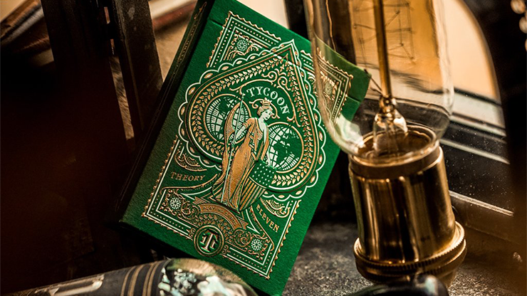 Limited Edition Green Tycoon Playing Cards (6494333665429)