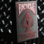Bicycle Rider Back Crimson Luxe (Red) Version 2 - BAM Playing Cards (6410904567957)