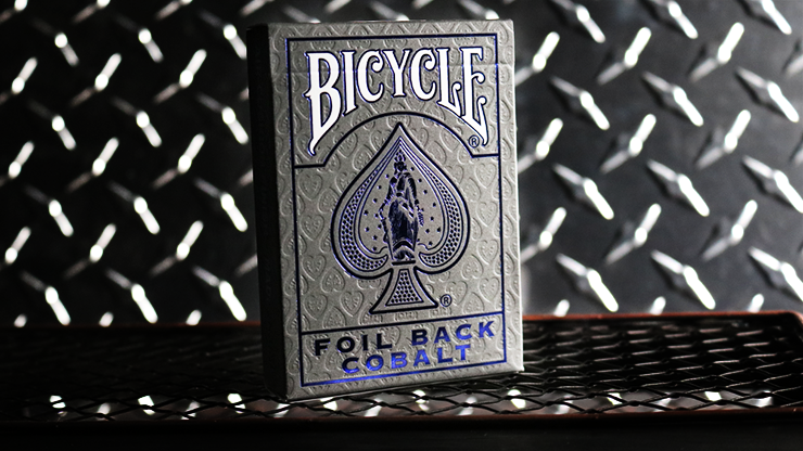 Bicycle Rider Back Cobalt Luxe (Blue) Version 2 - BAM Playing Cards (6410905092245)
