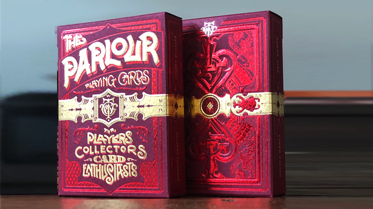The Parlour Playing Cards (Red) (6467205070997)
