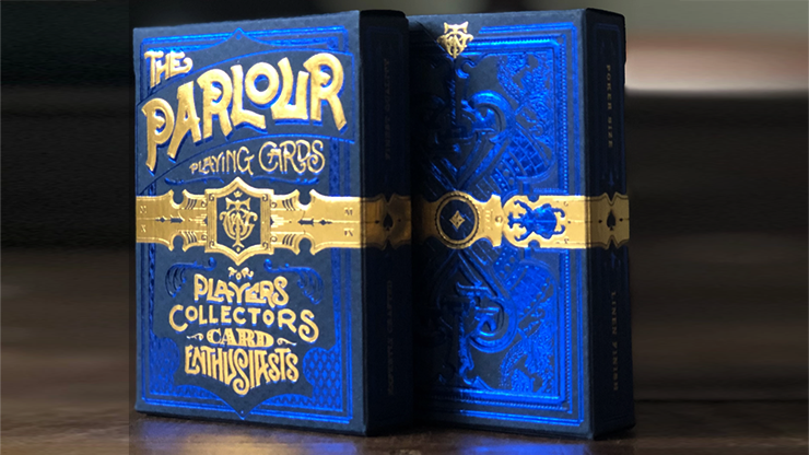 The Parlour Playing Cards (Blue) (6467204382869)