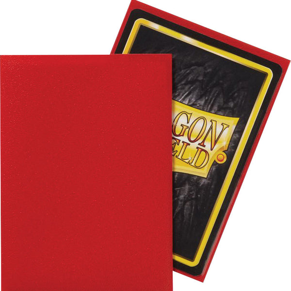 Dragon Shields: (100) Matte Crimson  BAM Cards