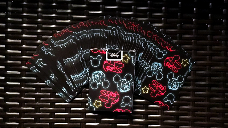 Mickey Mouse Neon Playing Cards (6681294012565)
