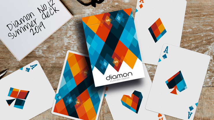 Diamon Playing Cards N° 12 Summer 2019 Playing Cards (6555584037013)