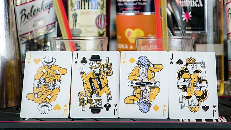 Nightclub Champagne Edition Playing Cards (6681291292821)