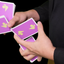 Jaspas Eggplant Playing Cards (6555581350037)