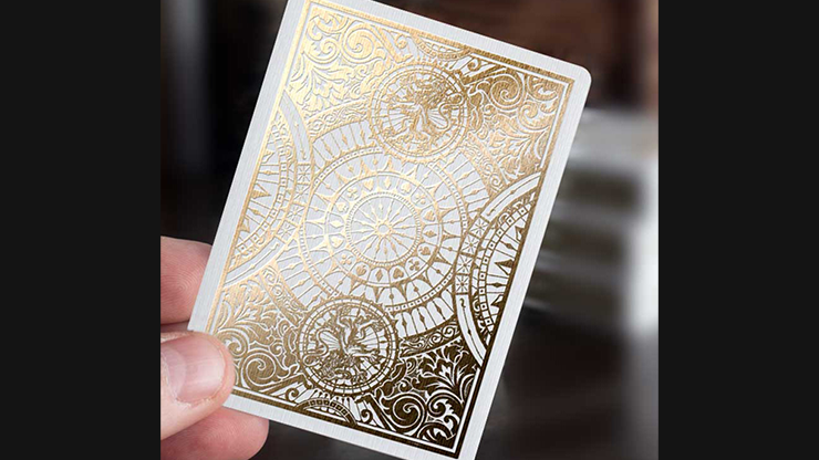 Sovereign (White) Exquisite Playing Cards (6306572533909)