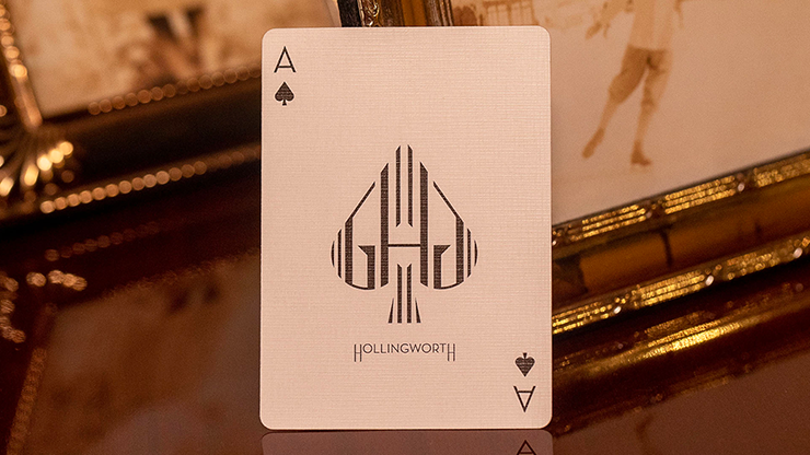 Hollingworth Playing Cards (Burgundy) (7489848606940)