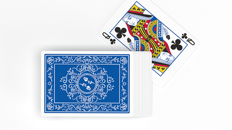 Black Roses Blue Magic Playing Cards (6515693420693)