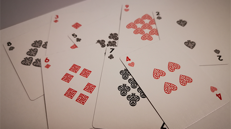 Shiba Seigaiha Playing cards (6920885469333)